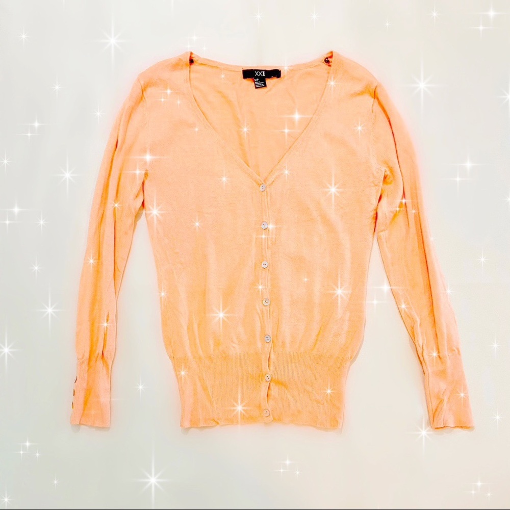 Sherbet Colored Cardigan ✔️